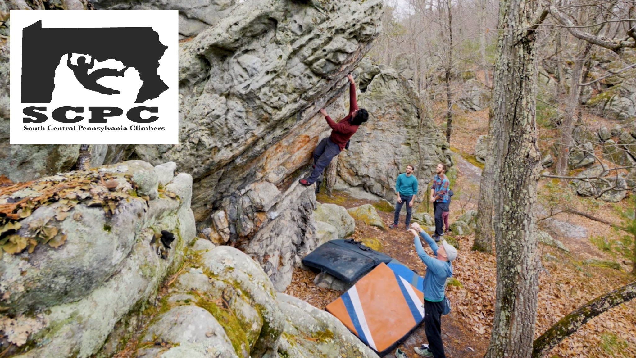 qcc event at a climbing gym