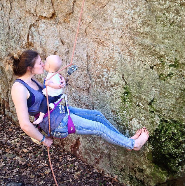 Rock Climbing While Pregnant and PostBabies 5.life