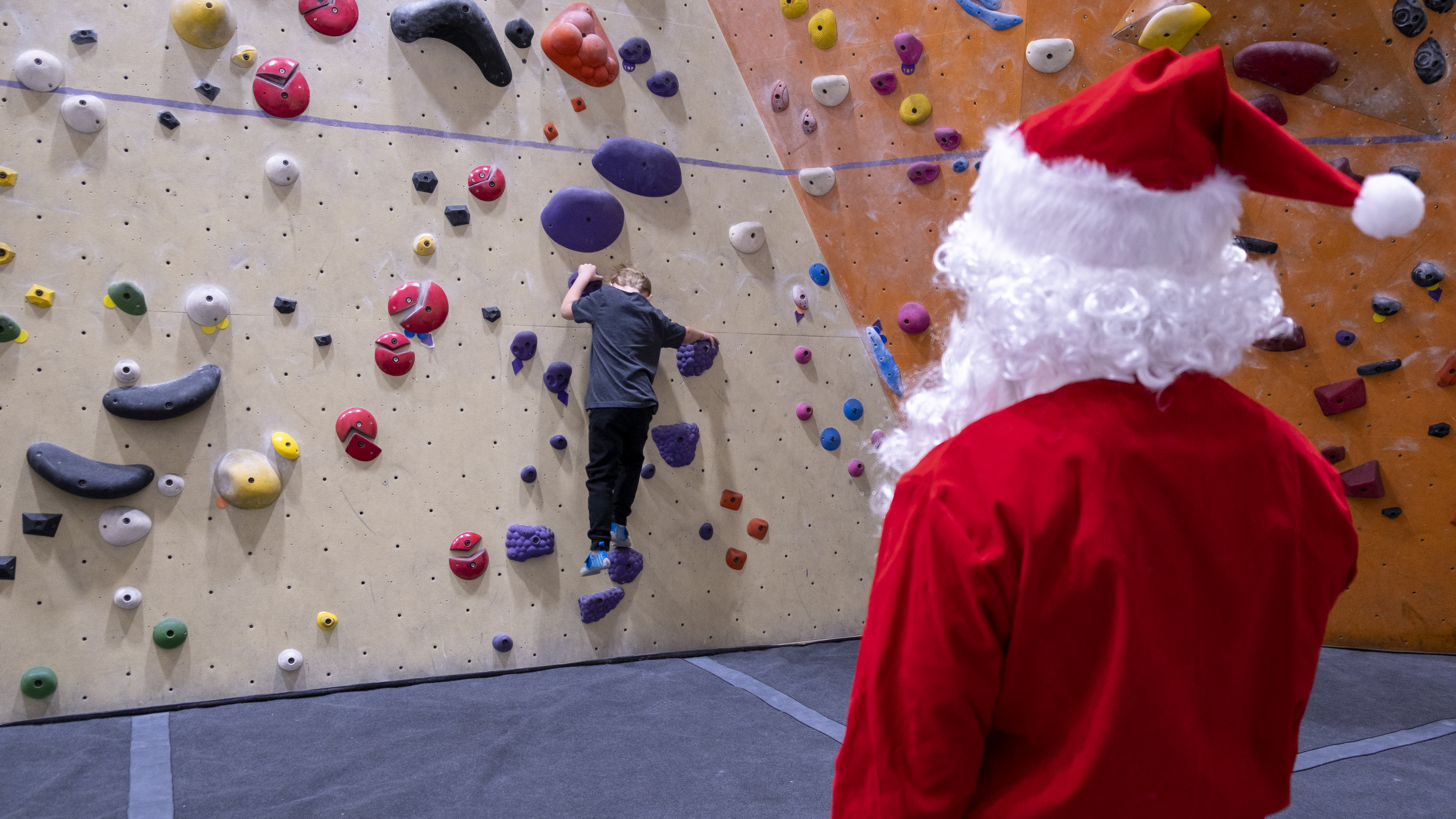 Climb with Santa